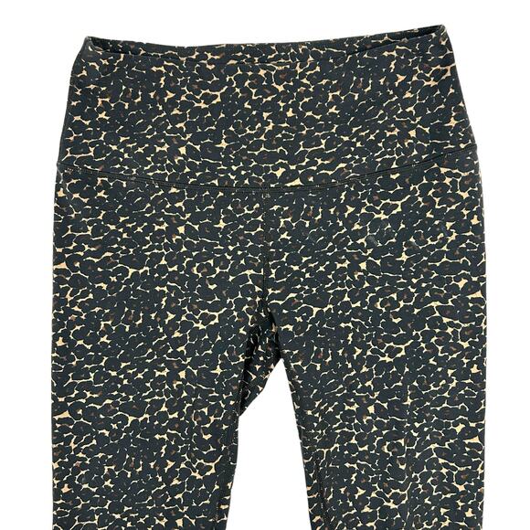 Varley Size M Lets Move High Rise 25" Legging Cluster Leopard Stretch Athleisure - Picture 2 of 9